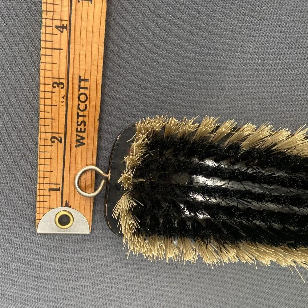 VTG Swank Lint Brush Clothes Grooming Brush West Germany Wood Handle Old Money